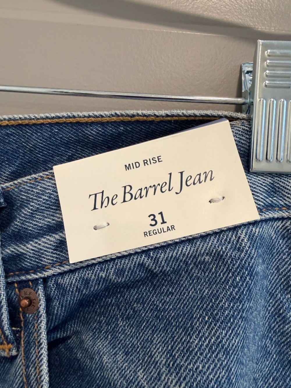 Mid Ride Barrel Jeans - Picture 2 of 5